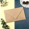 Papel de Carta Hecho a Mano con Textura de Lino Vintage de Alta Gama Engrosado Tarjeta de Invitación Personalizada Tarjeta de Felicitación Postal Set de Cumpleaños