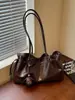 Bolso de diseño de moda transfronterizo para debajo del brazo, nuevo bolso tote retro pequeño de nicho para mujer, gran capacidad, versátil, bandolera única
