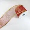 Adorno para la punta del árbol de Navidad con pequeños lazos hechos a mano y decoraciones de listón para el árbol de Navidad