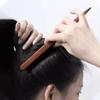 Peines de Peluquería de Plástico Tres Filas de Peines para el Cabello Estilo Crin de Cerdo Imitación Esponjosa Peinado Bobinado Peines de Cola Puntiaguda Tres Filas de Peines