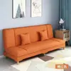 Sofá cama integrado dos en uno plegable resistente a la suciedad para alquilar habitación de persona perezosa sofá pequeño