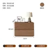 Mesita de noche de madera maciza, Cómoda moderna minimalista, Armario de almacenamiento para dormitorio en casa, Gabinete con cajón de mesita de noche, Nuevo armario de almacenamiento de alta gama