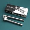 Exprimidor de Ajo Extensible de Acero Inoxidable Pelador de Ajo Pinza para Ajo Exprimidor de Ajo Exprimidor de Ajo Exprimidor de Ajo Exprimidor de Ajo de Aleación de Zinc para el Hogar