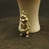 Exclusivo Transfronterizo Latón Creativo Colgante Ardilla Simon Ardilla Hombre Anime Llavero Retro Cobre Mayoreo