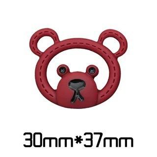 帮手SKU图-DIY卡通树脂小配件手机壳 红蓝饼干熊 红蓝爱