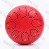 Tambor etéreo de 6 pulgadas de tono completo de cinco tonos sin preocupaciones percusión música instrumental Tambor para niños Instrumento de iluminación disco de mano instrumento nacional