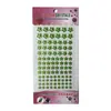 Adesivo de Diamante 6mm Adesivo Facial de Acrílico Diamante Crianças DIY Diamante Colorido Adesivo Decorativo para Carro Patch de Gema de Cristal
