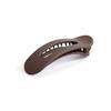 Pinza de Pato Grande Plana Transfronteriza Pinza de Garra Ovalada para el Cabello Moda Europea y Americana Pinza de Garra para la Parte Posterior de la Cabeza Accesorio para el Cabello Francés Mate