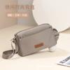 Bolsa de tela de nailon Jielang Shi 2024 Nueva bolsa para mujer Ligera para hombro y cruzada Moda transfronteriza Casual Pequeña bolsa de nailon