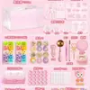 Color transparente cera de gelatina amasado música diy bolsa de material traje molde juguete descompresión para niños artefacto de descompresión para niña