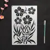 15 Piezas de Plantillas de Teñido con Cera Floral Batik Estilo B Ropa Miao Tintes Vegetales Materiales para Manualidades Moldes