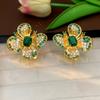 Aretes de Pin de Plata con Flor Elegante de Alta Gama con Incrustaciones de Zirconio de Lujo de Industria Pesada, Exquisitos, de Moda, Elegantes, de Lujo, Nicho, Joyería para la Oreja