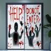 Adesivos de Halloween Monstro de Terror Adesivos de Porta Explosões da Amazon Transfronteiriças Rei Adesivos de Janela Adesivos para Vidro de Janela Adesivos de Parede
