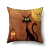 Fronha de travesseiro de Halloween Almofada lombar de carro Capa de almofada de sofá de abóbora Fronha para escritório casa sala de estar TC601