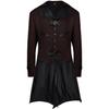 Amazon Europeo y Americano Nuevo Halloween Cola de Golondrina Medieval Retro Steampunk Gótico Abrigo Ropa de Hombre en Stock