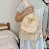 Mochila Nova Estilo Japonês em Formato de Coração para Meninas do Ensino Fundamental e Médio 2026, Mochila Fofa para Meninas, Mochila Simples de Grande Capacidade