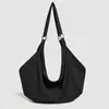 Bolsa de Axila Estilo Preguiçoso de Grande Capacidade Feminina 2026 Nova Bolsa Tote Estilo Coreano Bolsa de Ombro Casual da Moda em Nylon