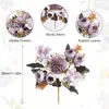 Nuevo producto transfronterizo: Combinación de Ramo de Crisantemos, Hortensias y Peonías, Flores Artificiales para Arreglos de Mano, Decoraciones de Flores Artificiales para un Ambiente de Sala de Estar de Lujo