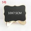 Ensamblaje DIY Mini pizarra pequeña etiqueta para fiesta de bodas tablero de madera suministros de oficina explosiones de comercio exterior AliExpress