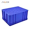 Caja Plástica Reversible Shiku con Tapa, Caja de Logística, Marco Plástico Reversible, Caja Plástica para Ferretería, Uso Especial de Logística de Almacén