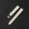 Correa de Reloj de Cadena de Tela de Mezclilla Ultradelgada Accesorios para Hombres y Mujeres Lona de Nylon Estilo Chanel Color Macarrón Correa Suave Impermeable
