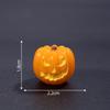 Cabeza de Calabaza de Halloween Micro Paisaje Paisajismo Resina Artesanía Decoraciones DIY Accesorios de Joyería Ambiente Festivo Regalos