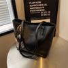 Bolsa grande feminina, grande capacidade, alta qualidade, bolsa tote, nova, vintage, outono, 2023, bolsa de ombro, estudante universitária, bolsa de classe