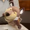 Marionetas de mano animales juegos de manos para calmar muñeca actuación león puede abrir la boca muñeco animal utilería para conferencias de jardín de infantes
