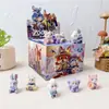 Cajas ciegas de figuritas lindas de dibujos animados de moda, adorables figuritas de resina tipo muñeco de peso, juguetes sorpresa en caja ciega para niños
