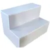 Gabinete de Isla con Forma de Escalón, Estante con Forma de Escalera, Estante de Almacenamiento, Gabinete para Flores y Regalos, Zapatero de Múltiples Niveles, Vitrina para Cosméticos