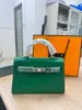 Bolso Kelly Estampado de Cocodrilo para Mujer, Mini Bolso de Segunda Generación, Nuevo Bolso de Mano Mini de Moda 2026, Bolso de Hombro Cruzado para Mujer