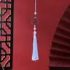 Estilo Chino Ciruela, Orquídea, Bambú, Crisantemo, Loto Borla Hanfu Abanico de Espada Colgante DIY Hecho a Mano Decoración para Bolso de Teléfono Hanfu Qipao