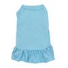 Saia para Cachorro Cor Sólida Amazon Moda Simples Bainha Plissada Roupas para Cachorro Primavera e Verão Saia para Cachorro Pequeno Teddy
