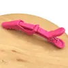 Coloração para Cabeleireiro Clipe de Posicionamento para Penteado Ferramenta de Partição Clipe Jacaré Clipe Bico de Pato Cabelo Cacheado Especial para Cabeleireiro para Coloração