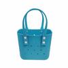 Nova Bolsa de Praia Grande Capacidade em EVA com Furos Bolsa de Mão para Trabalho, Compras e Férias na Praia Bolsa de Ombro para Armazenamento Off-road