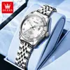Reloj de Marca Oris al por Mayor del Fabricante Nuevo Estilo de Registro Calendario Reloj de Cuarzo Resistente al Agua Reloj para Dama Reloj para Mujer