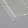 Estante de almacenamiento de acrílico directo del fabricante en stock, estante de exhibición de pared en forma de L, estante recto para cocina, baño y aseo