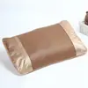 Funda de almohada fresca transpirable de primavera y verano personalizada de fábrica Funda de almohada rectangular de esterilla de ratán Funda de almohada cómoda y transpirable para cama