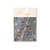 Pegatinas de Arte para Uñas en Relieve, Populares Lindas Europeas y Americanas Ultra-Delgadas Sin Costuras, Pegatinas de Material de Texto Coloridas