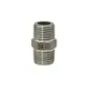 Accesorios de tubería de acero inoxidable 304 resistentes a alta presión, engrosamiento de doble cabeza, alambre externo, dientes externos directos, 4 puntos, 6 puntos, 1 pulgada, 2 pulgadas