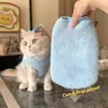 Ropa de Otoño e Invierno para Perros y Gatos, Ropa Anti-Pérdida de Pelo para Gatitos, Chaleco Cálido de Vellón de Cordero para Gatos Lechosos y Gatos Jóvenes, Moderno