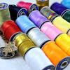 Tira de borde de ropa de color sólido, tira de borde de satén para cheongsam, cinta de borde con hebilla hecha a mano