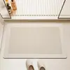 Felpudo de Tierra de Diatomeas Estilo Minimalista Transfronterizo, Felpudo de Baño Absorbente de Agua de Secado Rápido Antideslizante, Fácil de Mantener, Felpudo Anticaídas para Puerta de Entrada