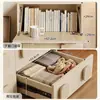Armario de almacenamiento estilo crema, mueble cajonera, mueble de TV para sala de estar, módulo de almacenamiento, mueble de almacenamiento combinable, nuevo modelo 2026 armario Carmen