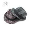 Gorra Cuadros Estilo Europeo y Americano para Hombre, Sombrero de Sol para Exteriores, Nuevo Estilo Primavera y Verano Gorra de Jazz Cuadros para Mujer, Estilo Retro Británico