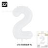 Comercio Exterior Nuevo Modelo 32 pulgadas Versión Americana Mediano Digital Globo de Película de Aluminio Tapa Dura 80cm Oro Rosa Decoración de Fiesta de Cumpleaños