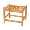 Banqueta de Banho Moderna Nórdica Banqueta de Chuveiro Banheiro Impermeável Banco para Spa Sauna para Idosos e Mulheres Grávidas Banqueta para Banho