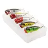 Sistema de superficie transfronterizo escalada de olas Luya señuelo duro 7cm/12g de largo alcance anillo ABS perla multicolor biónico cebo artificial cebo luminoso