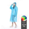 Capa de Chuva Eva Descartável Ponto Cênico Viagem Montanhismo Caminhada Transparente ao Ar Livre Plástico Espessado Poncho para Homens e Mulheres Adulto