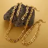 Pendientes Largos de Acero de Titanio Frío Creativos de Moda Europea y Americana Estilo Ins Pendientes de Cadena Atmosféricos Pendientes de Moda Nuevos